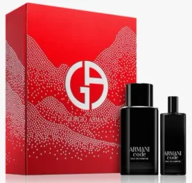 Giorgio armani code 2 pc set for men EDP