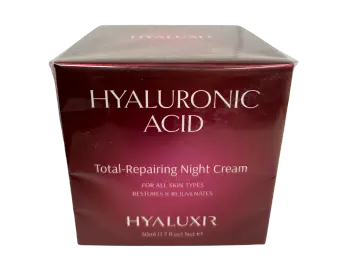 קרם לילה משקם מועשר בחומצה היאלורונית