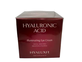 קרם עיניים מאיר מעושר בחומצה היאלורונית