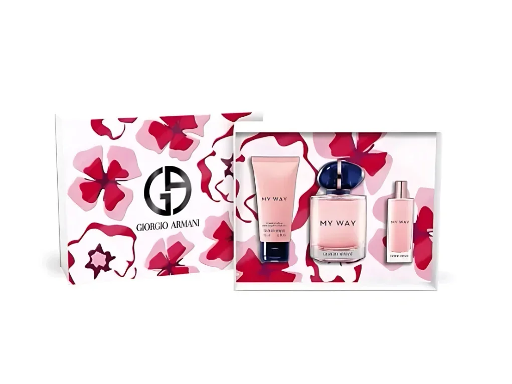 Giorgio Armani my way 3 pc set for women 90 ml EDP 50 ml body lotion 15 ml EDP