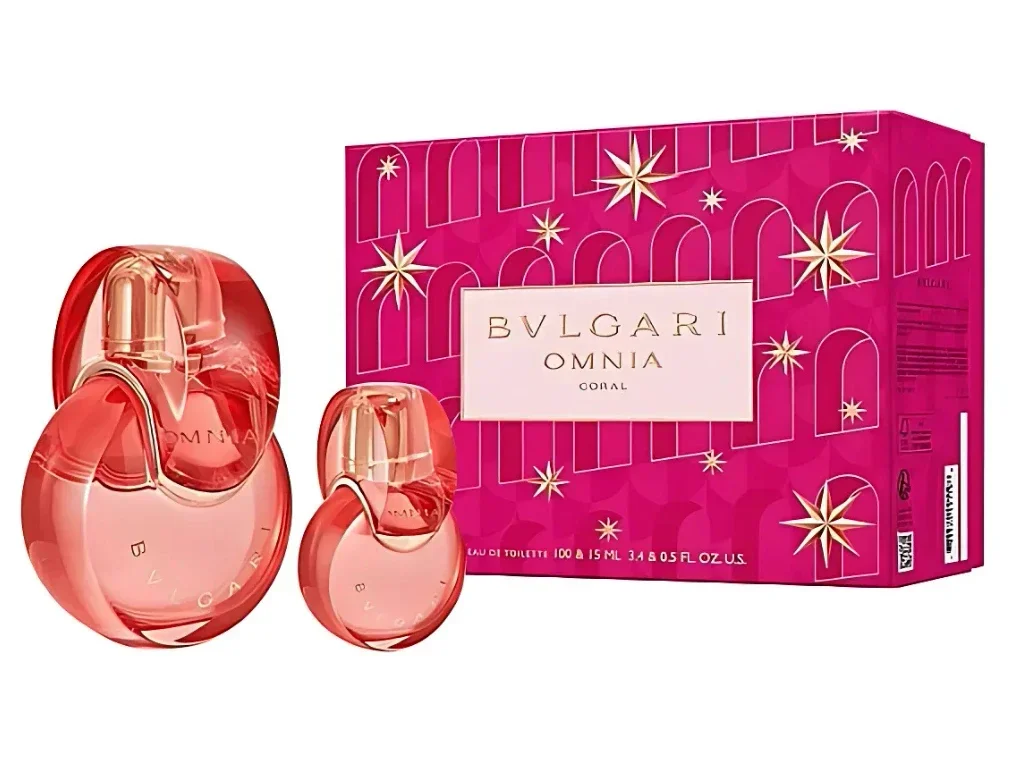 בולגרי סט אומניה קוראל לאישה אדט 100מל + 15מל