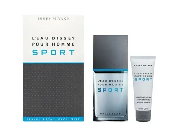 איסי מיאקי לאו דאיסי פור הום ספורט סט 2 חלקים לגבר 100 מל 75 מל שמפו