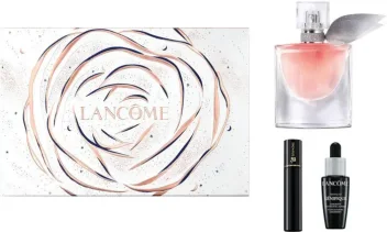 Lancome la via est belle 3 pc set for women 30 ml EDP 10 ml cerum genifique 2 ml mascara hypnose