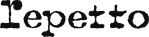 Repetto